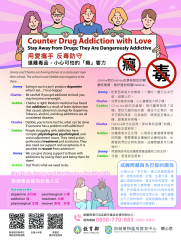 Counter Drug Addiction with Love(用愛攜手 反毒防守)